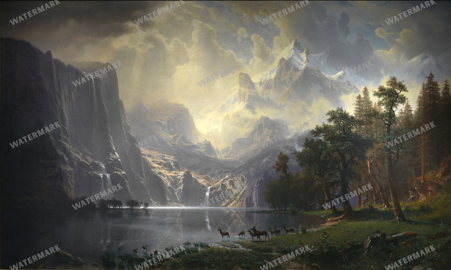 Albert Bierstadt Vintage Paintings