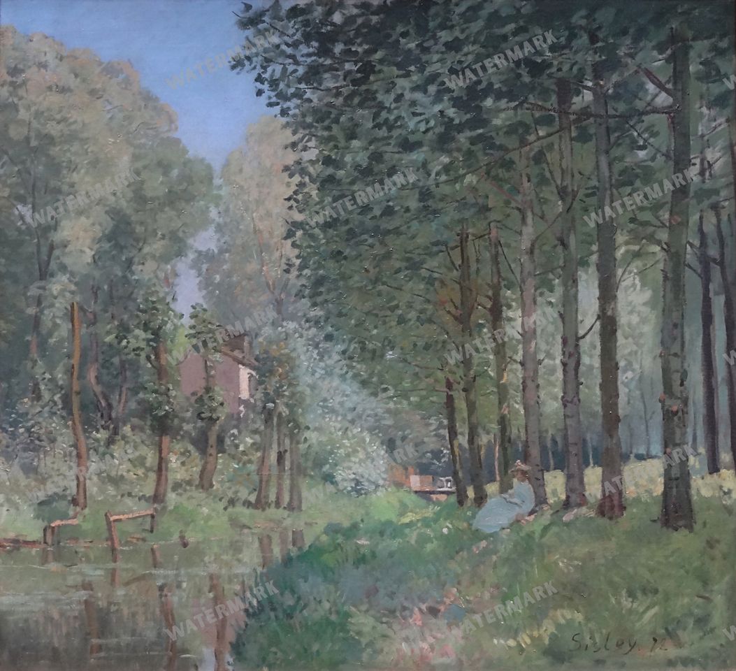 Alfred Sisley Vintage Paintings