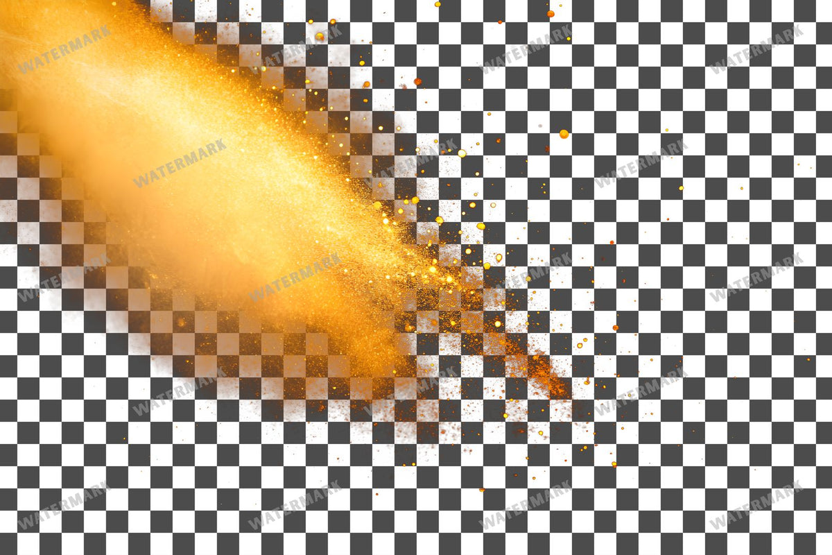Amber Light Transparent Overlay Pngs