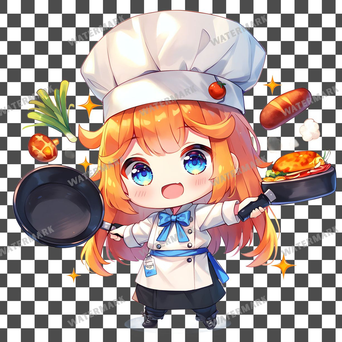Anime Chef Clipart Pngs