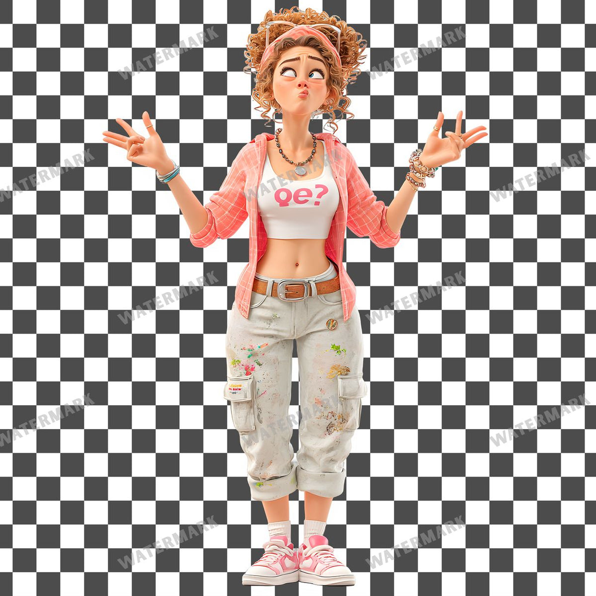 Artist Woman Clipart Pngs