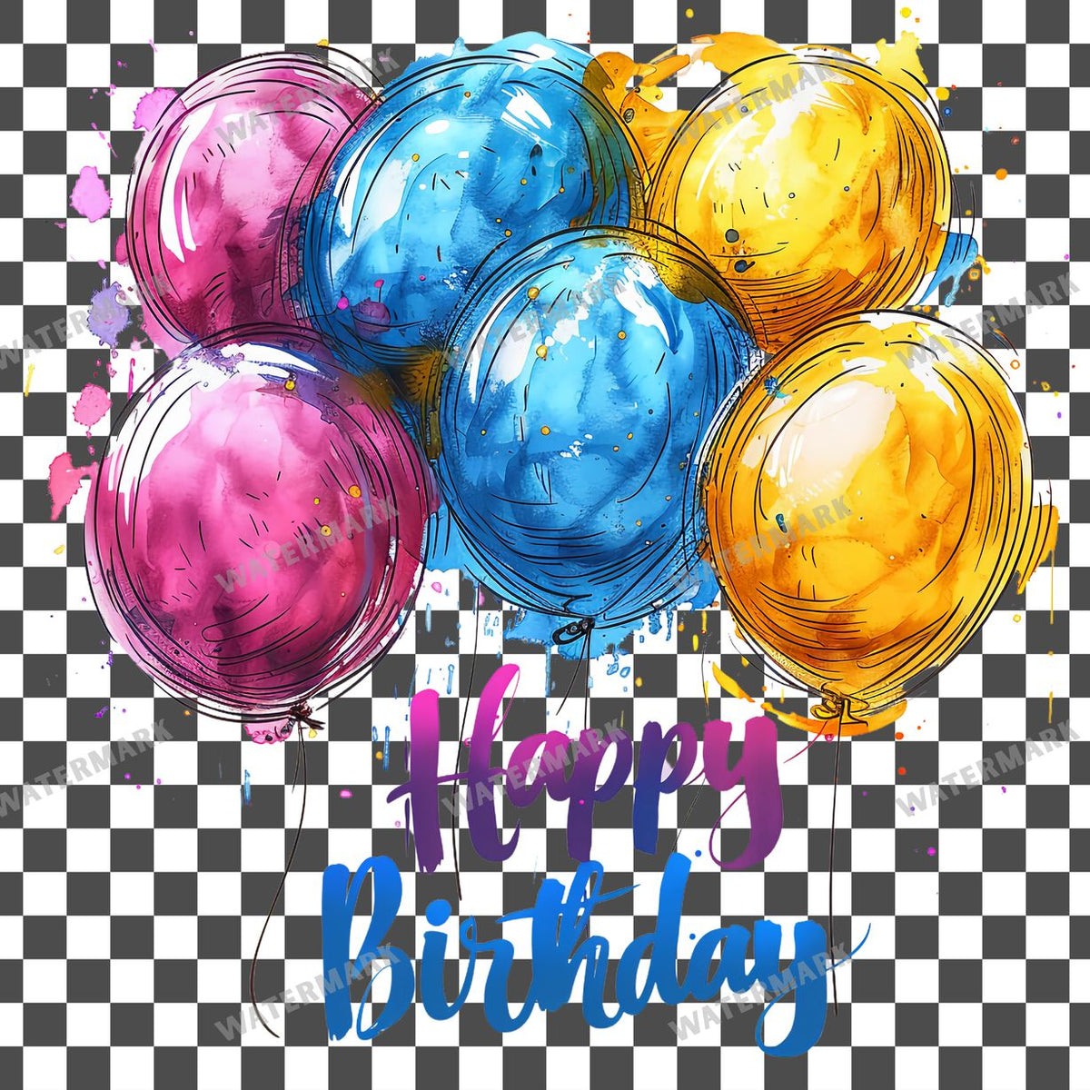 Birthday Clipart Pngs