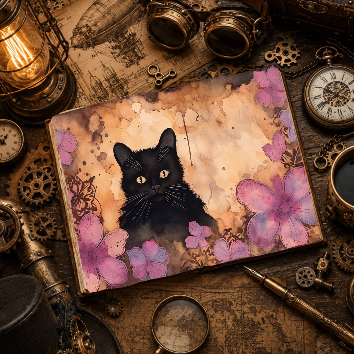 Black Cat Digital Papers