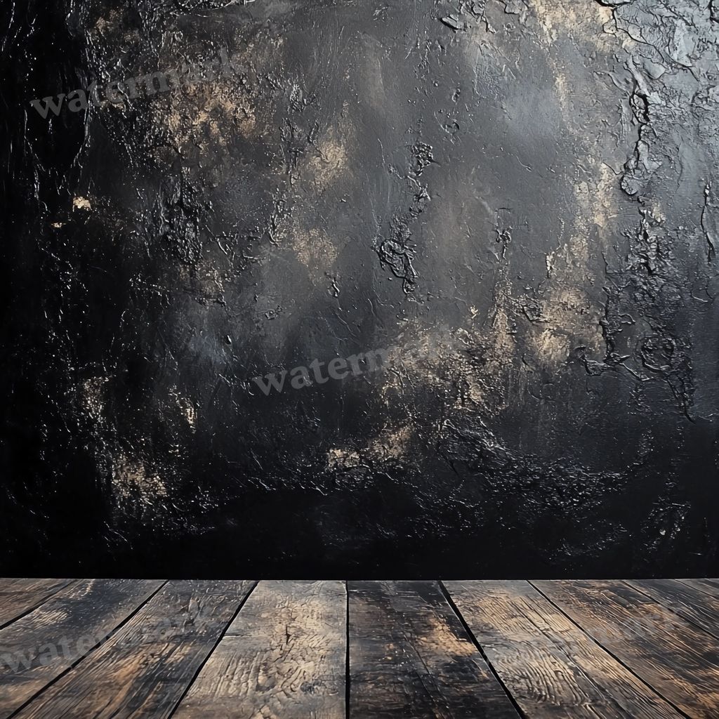 Black Texture digital photo backdrop for photo editing, preview 2