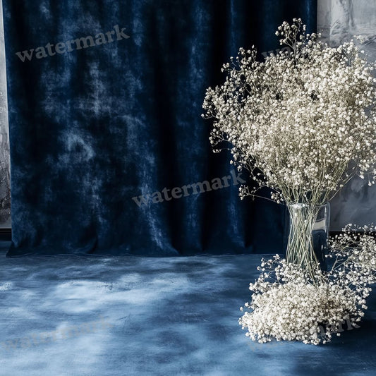 Blue Floral Backdrop Images