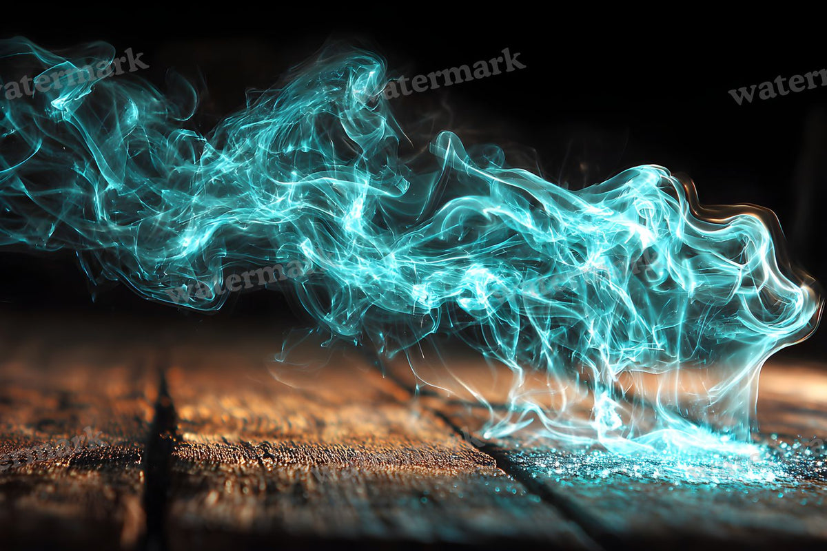 Blue Smoke Backdrop Images
