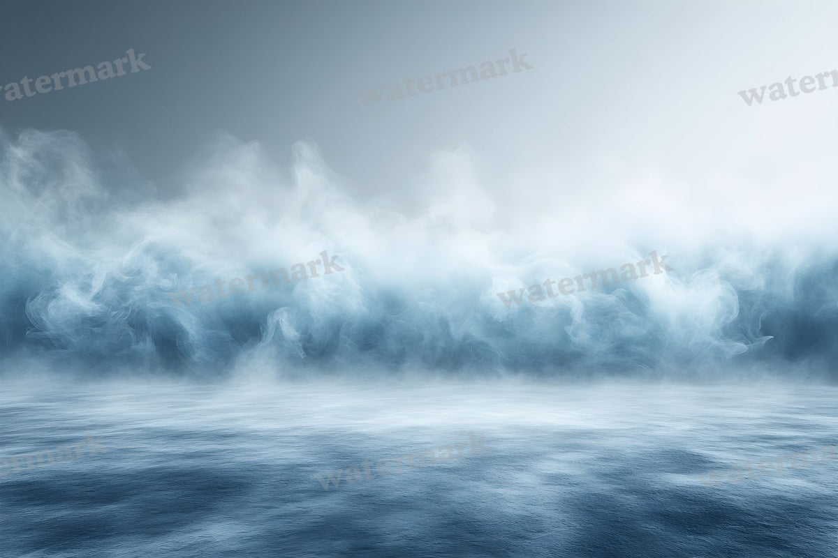 Blue Smoke Backdrop Images