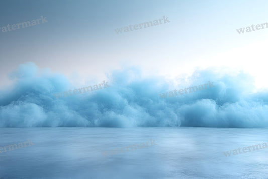 Blue Smoke Backdrop Images