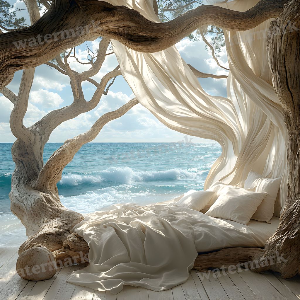 Bohemian Beach Backdrop Images