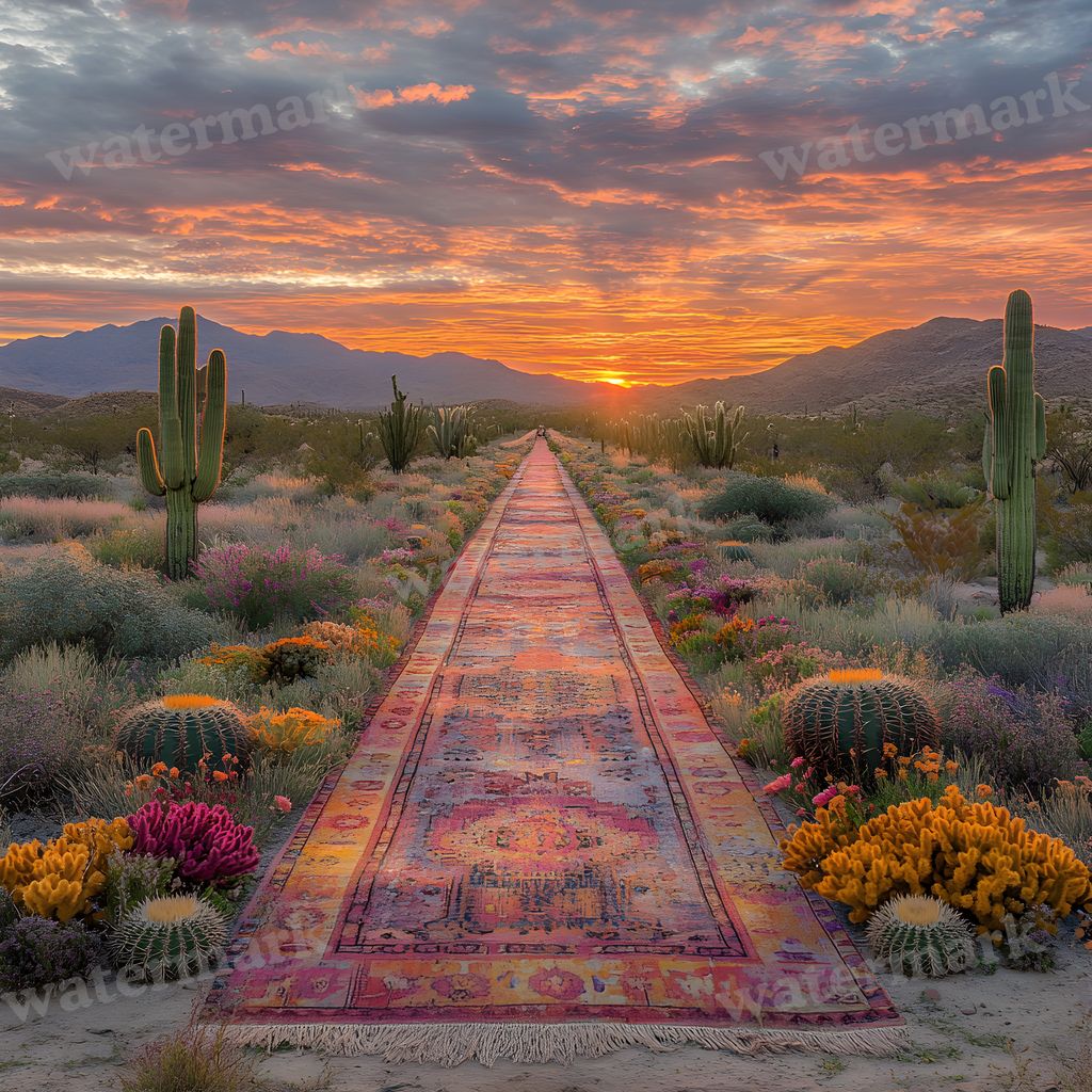 Bohemian Desert Backdrop Images