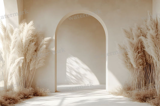Boho Beige Backdrop Images