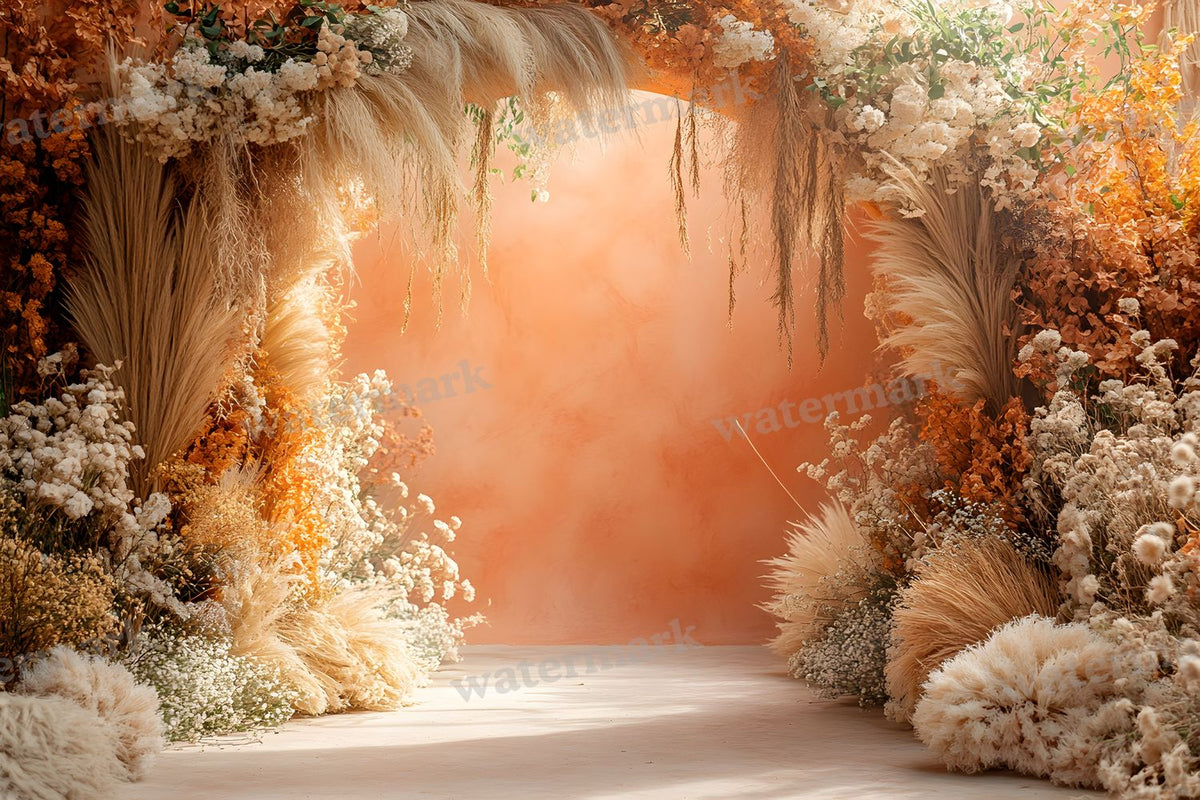 Boho Terracotta Backdrop Images