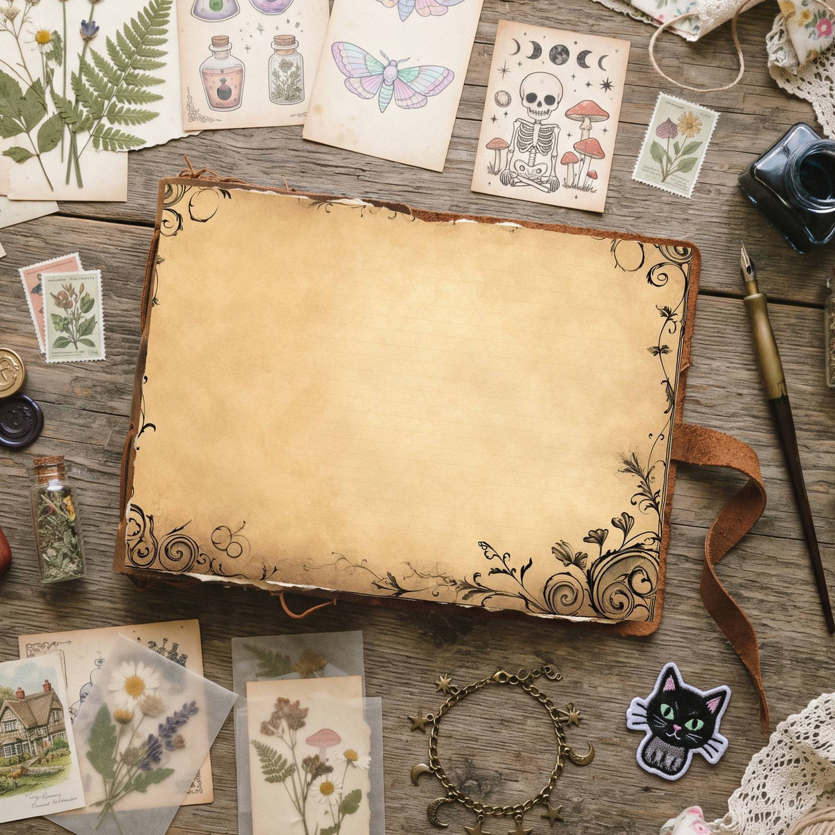 Bordered Digital Papers