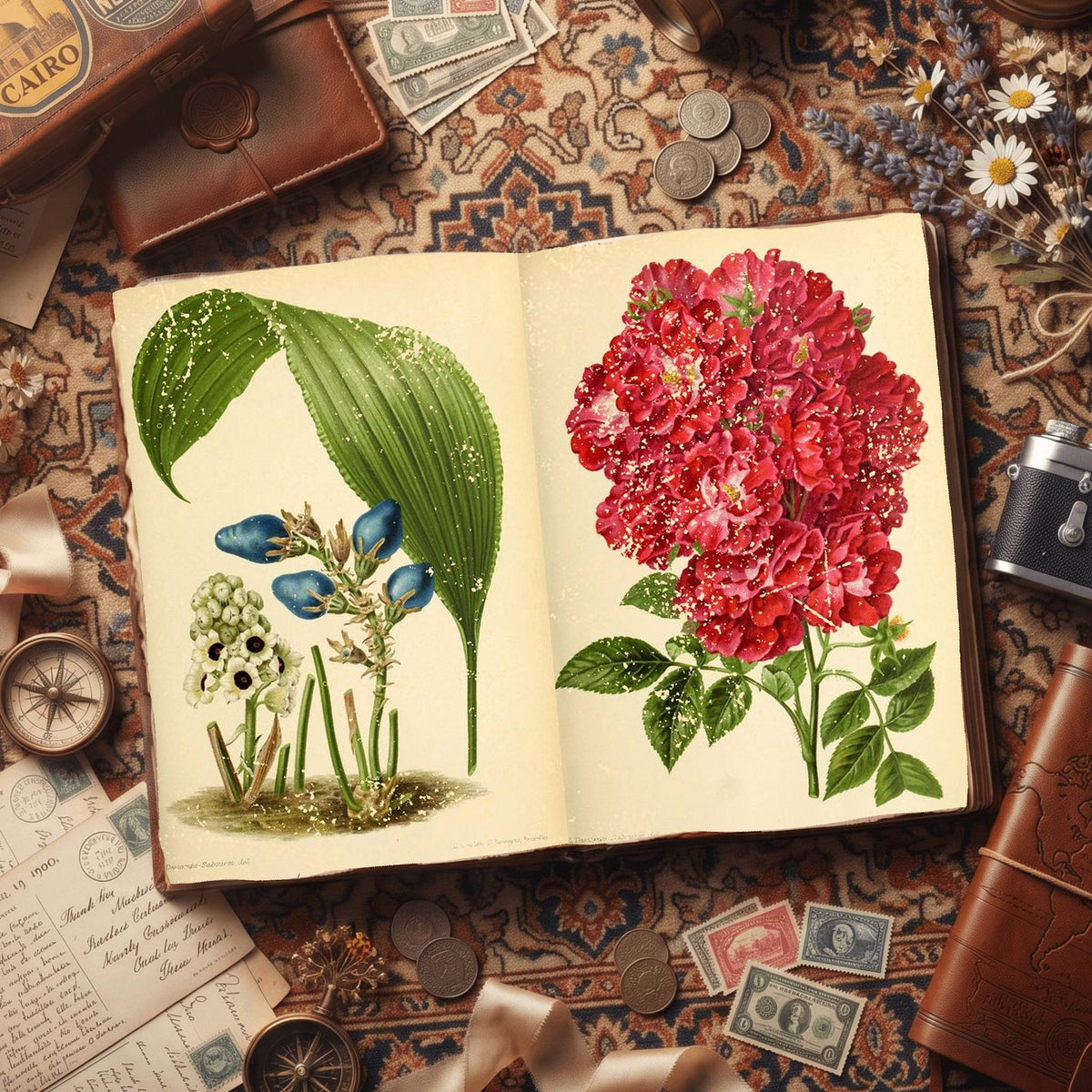 Botanical Garden Digital Papers