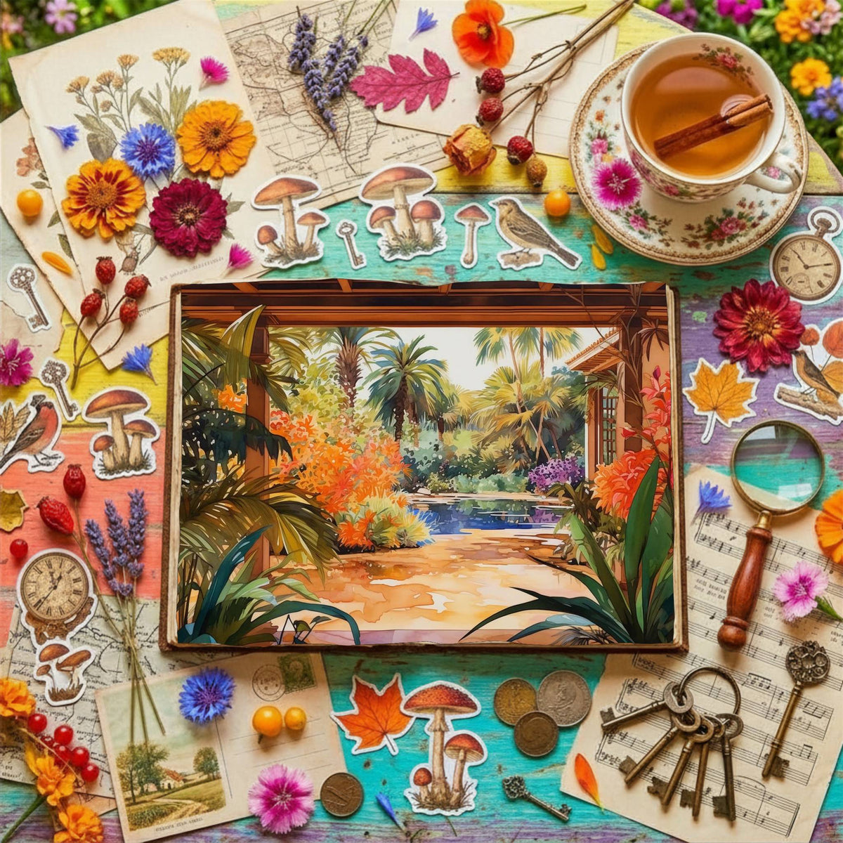 Botanical Garden Digital Papers