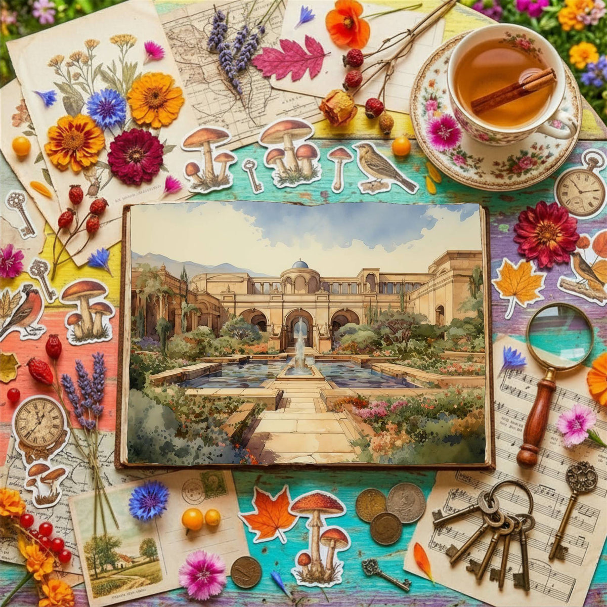 Botanical Garden Digital Papers