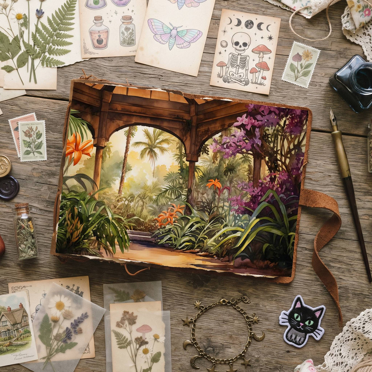 Botanical Garden Digital Papers