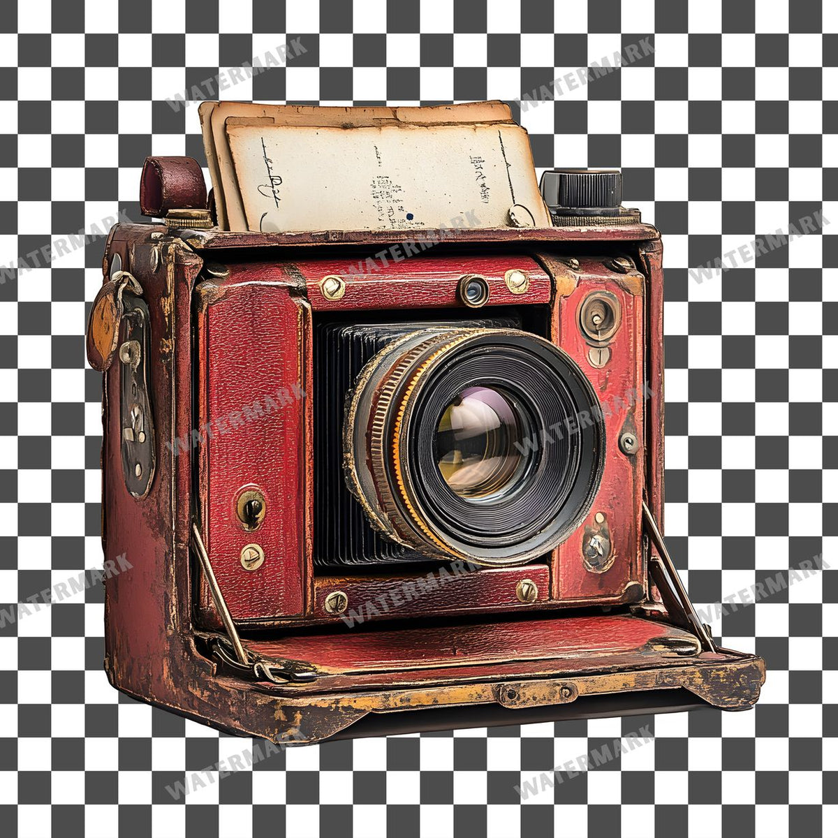 Camera Vintage Style Clipart Pngs