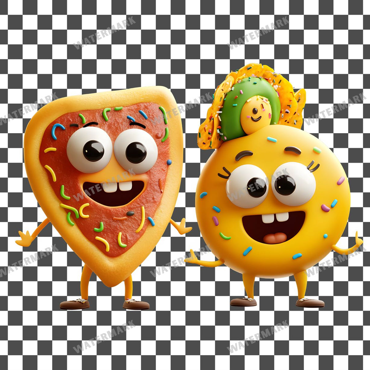 Cartoon Style Clipart Pngs