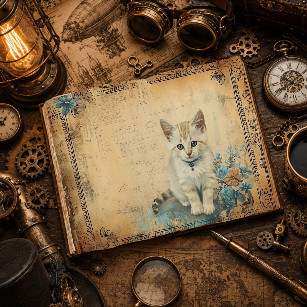 Cats Digital Papers