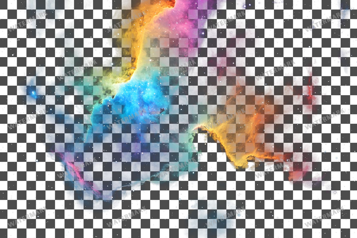 Celestial Nebula Transparent Overlay Pngs
