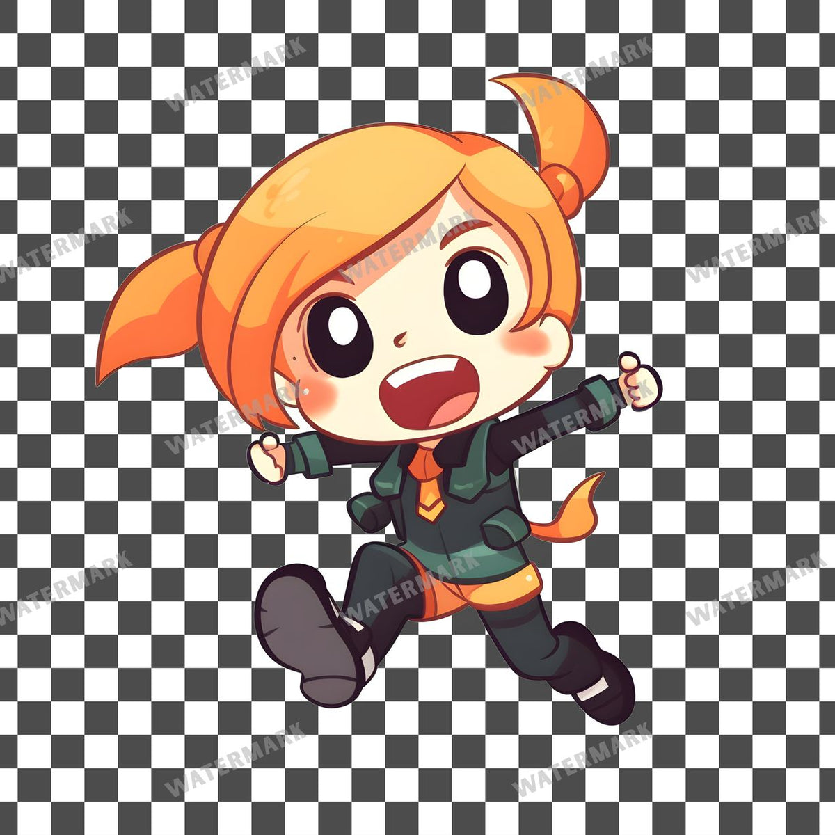 Character Jumping Clipart Pngs