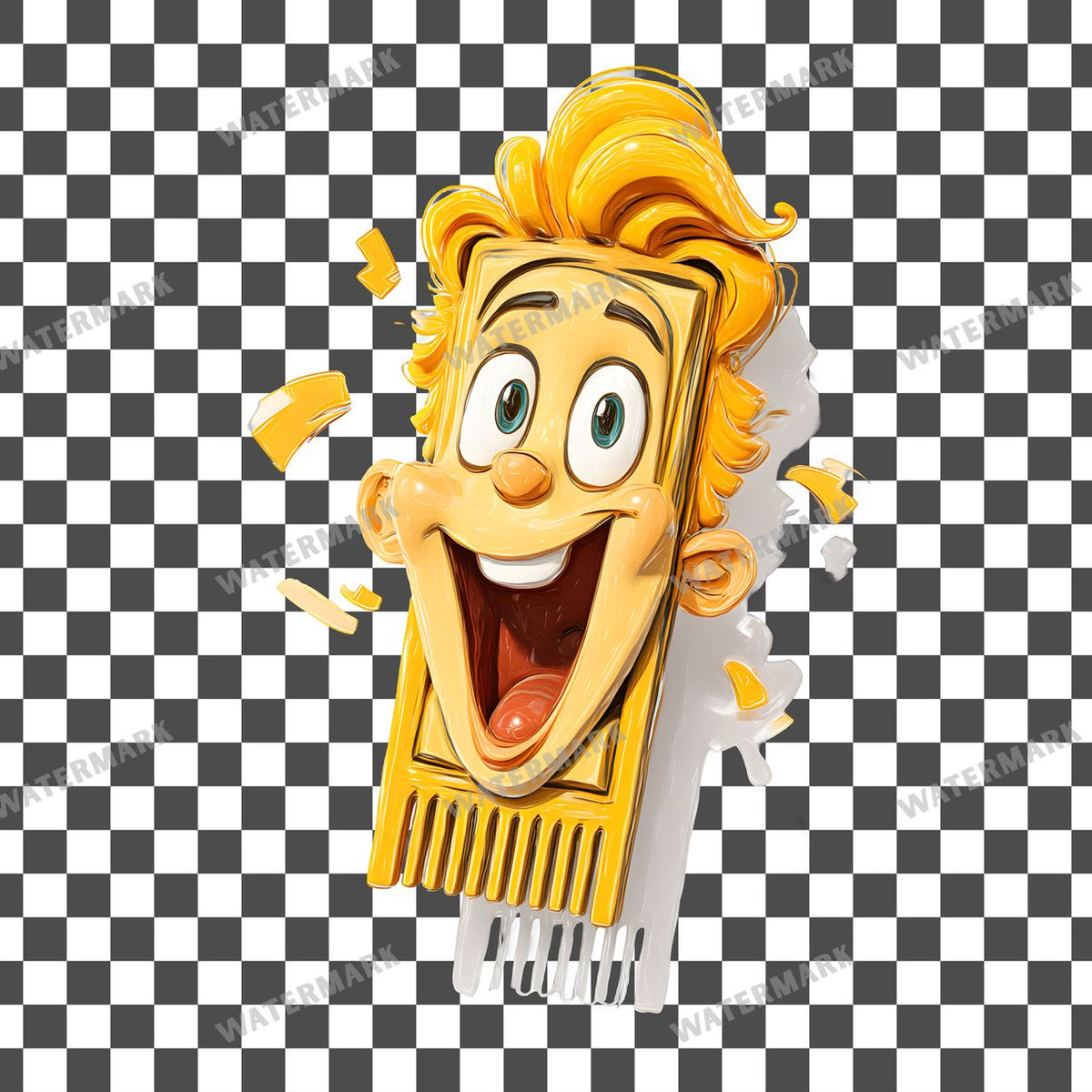 Chatty Comb Clipart Pngs