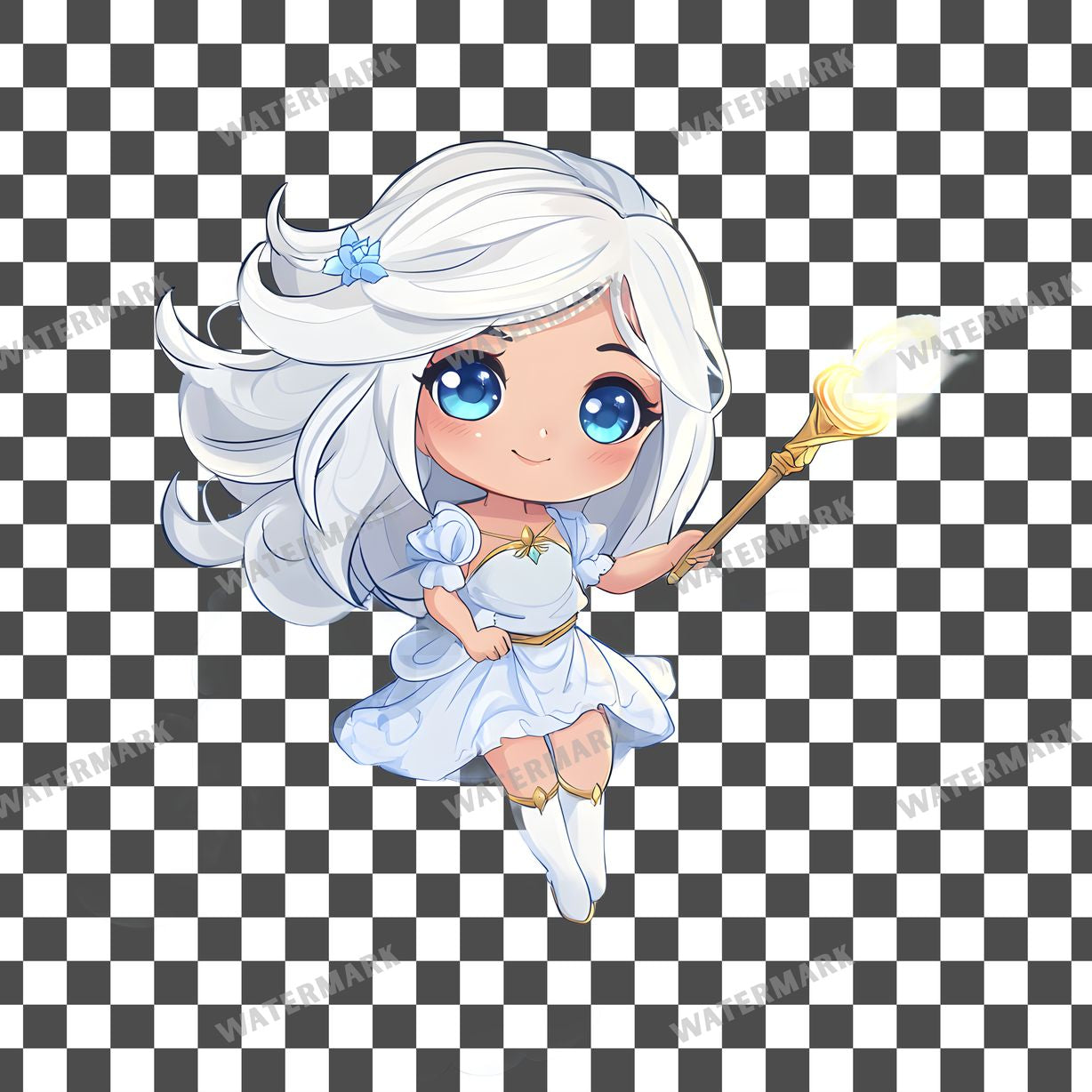 Chibi Cloud Clipart Pngs