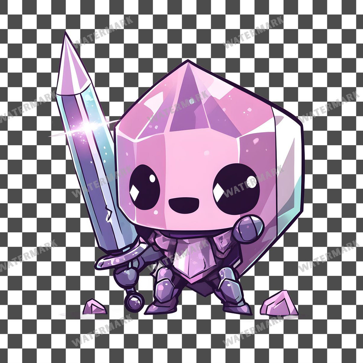 Chibi Crystal Clipart Pngs