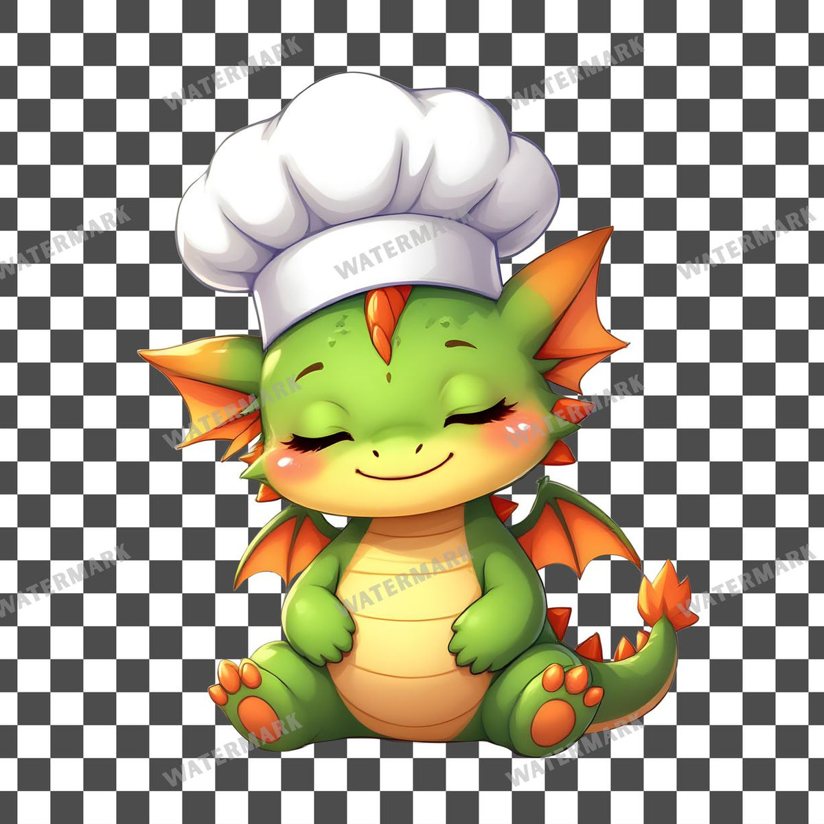Chibi Dragon Puppy Clipart Pngs