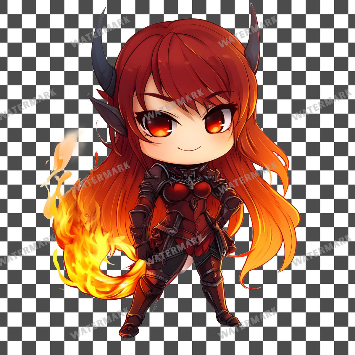 Chibi Fire Clipart Pngs