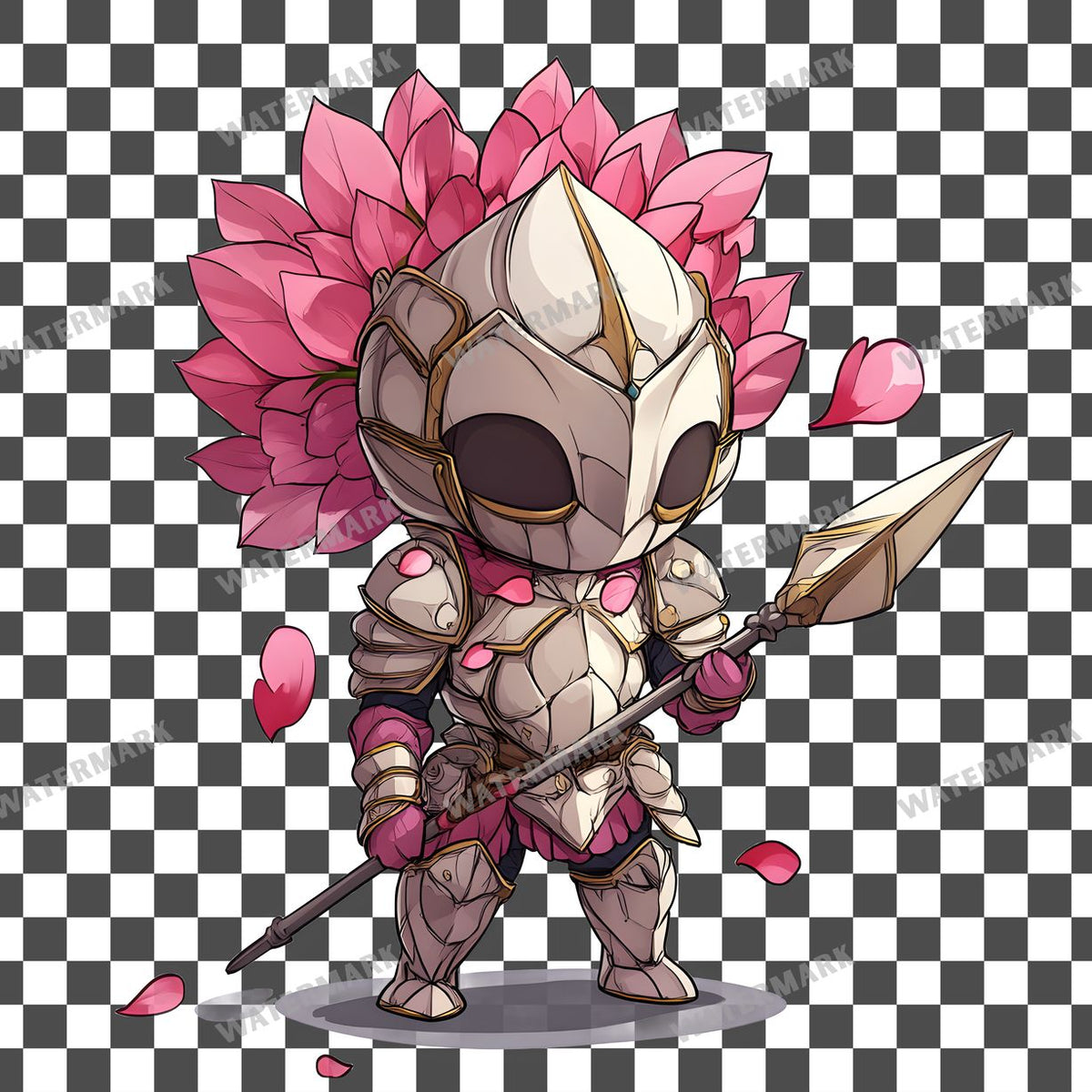 Chibi Flower Clipart Pngs
