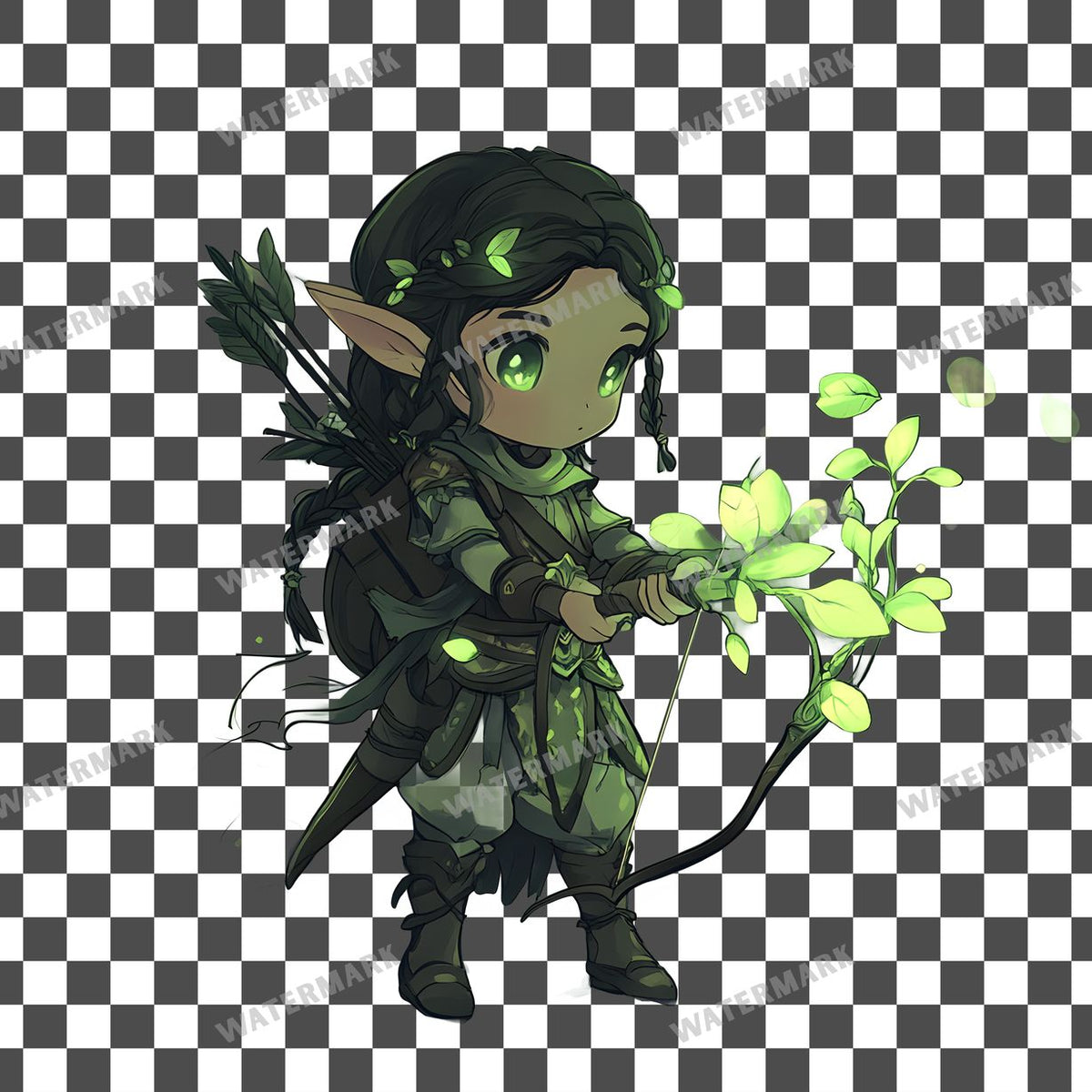 Chibi Forest Clipart Pngs