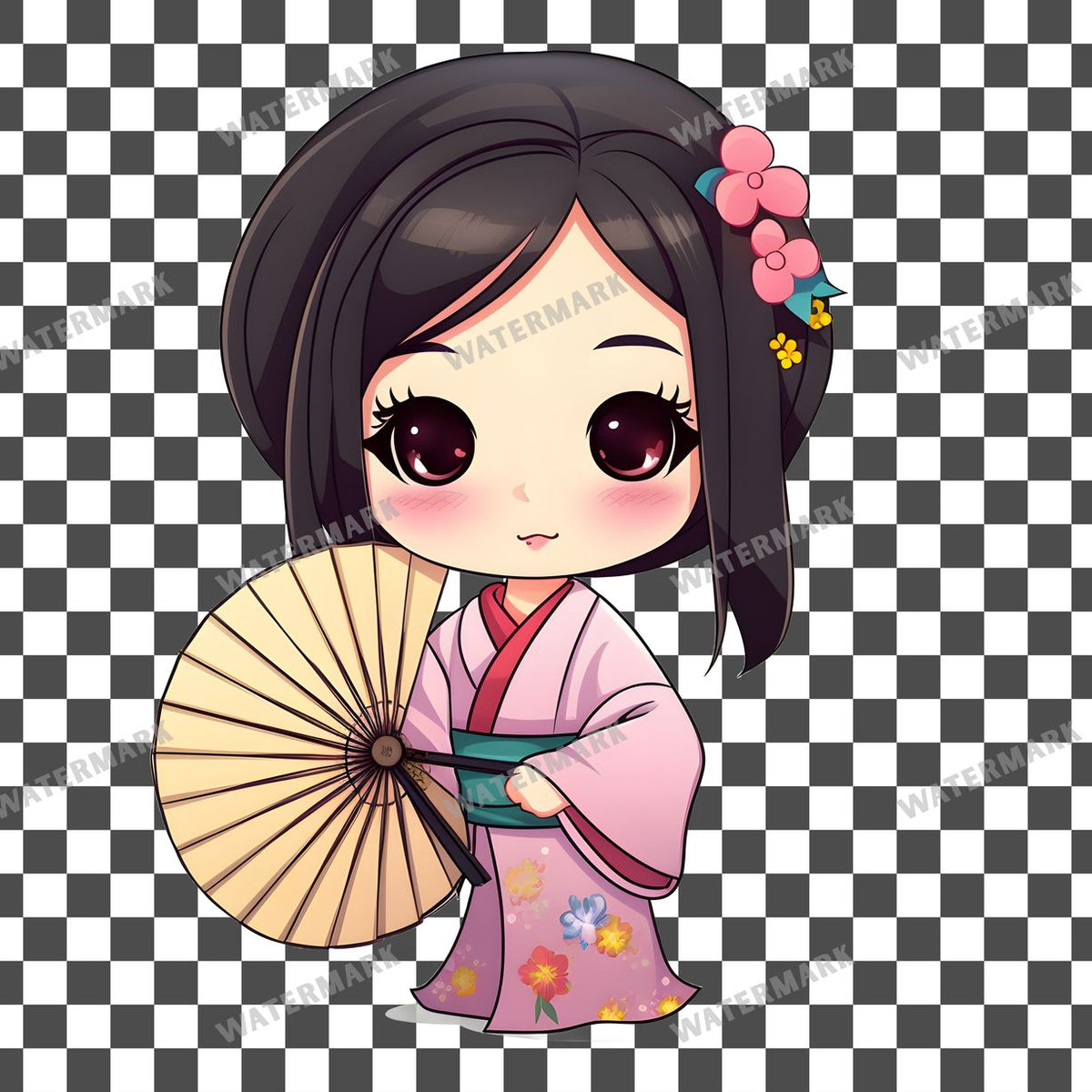 Chibi Girl Clipart Pngs