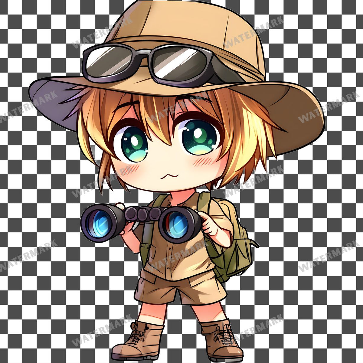 Chibi Jungle Clipart Pngs