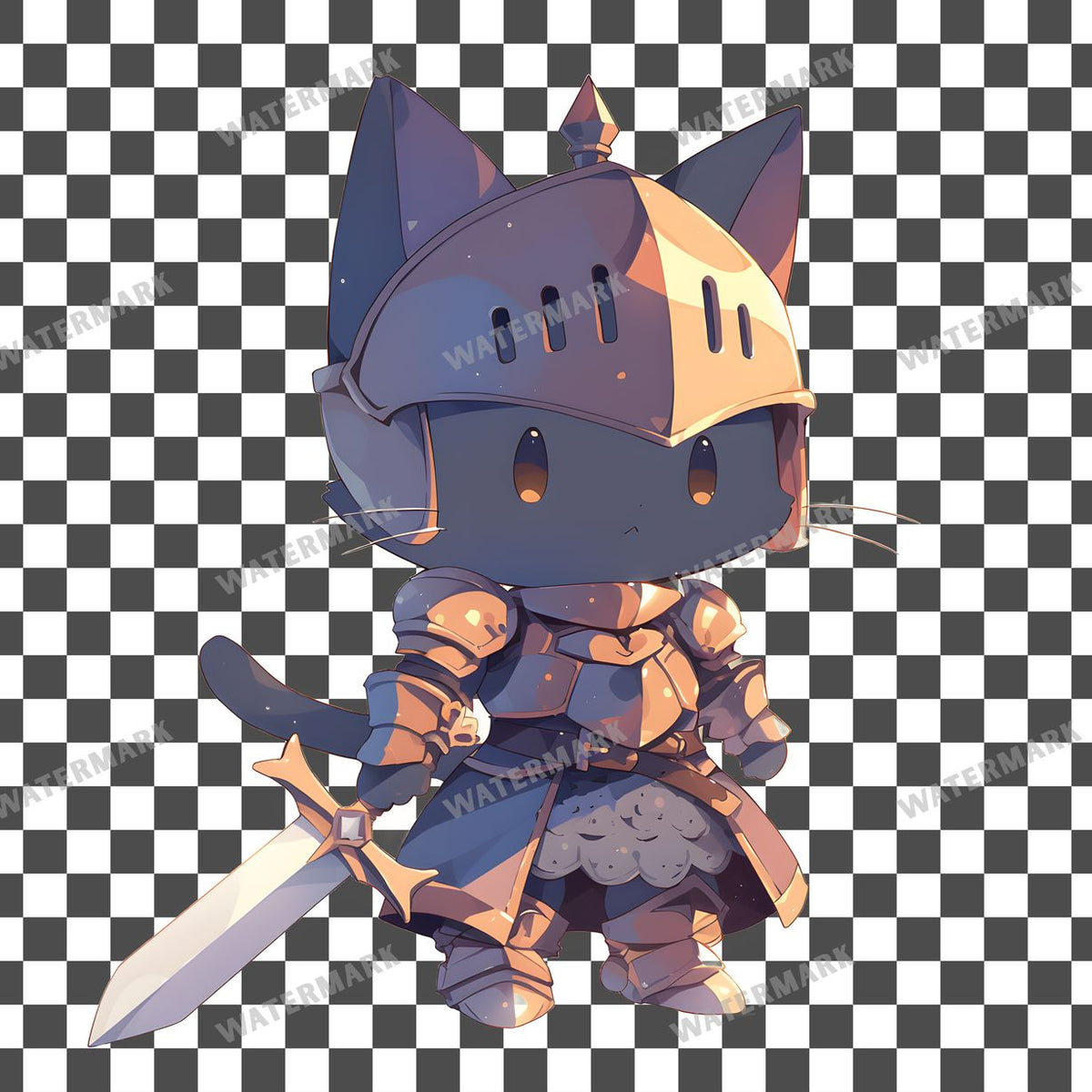 Chibi Knight Clipart Pngs
