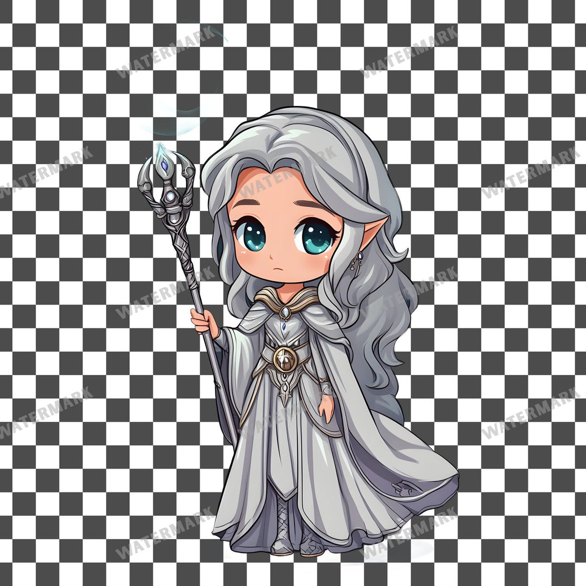 Chibi Lunar Clipart Pngs