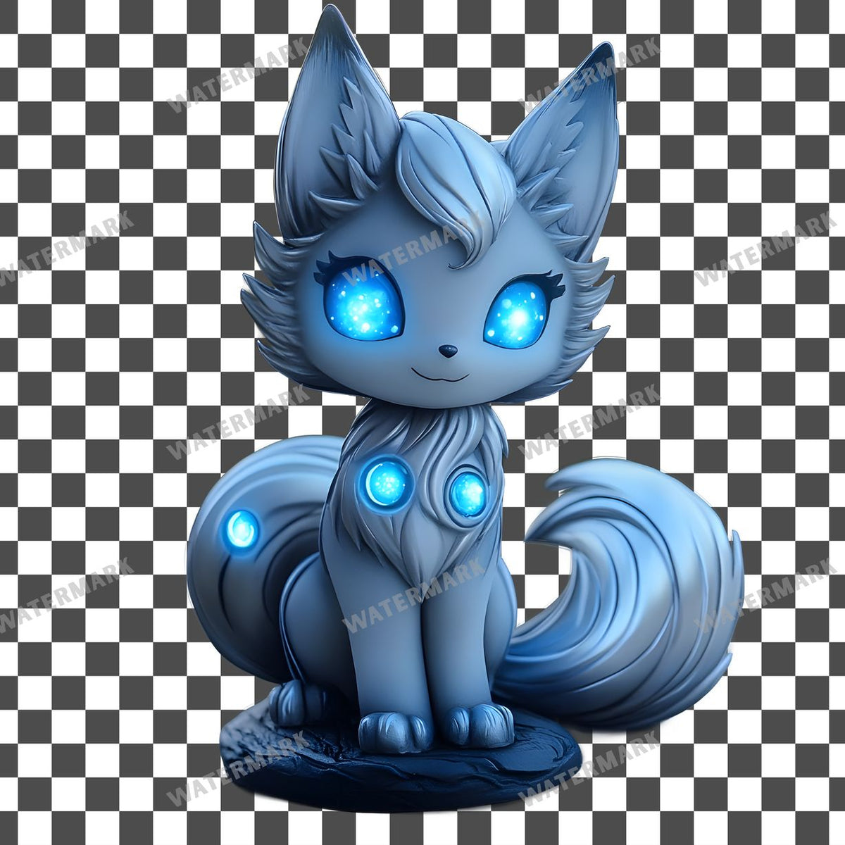 Chibi Lunar Clipart Pngs