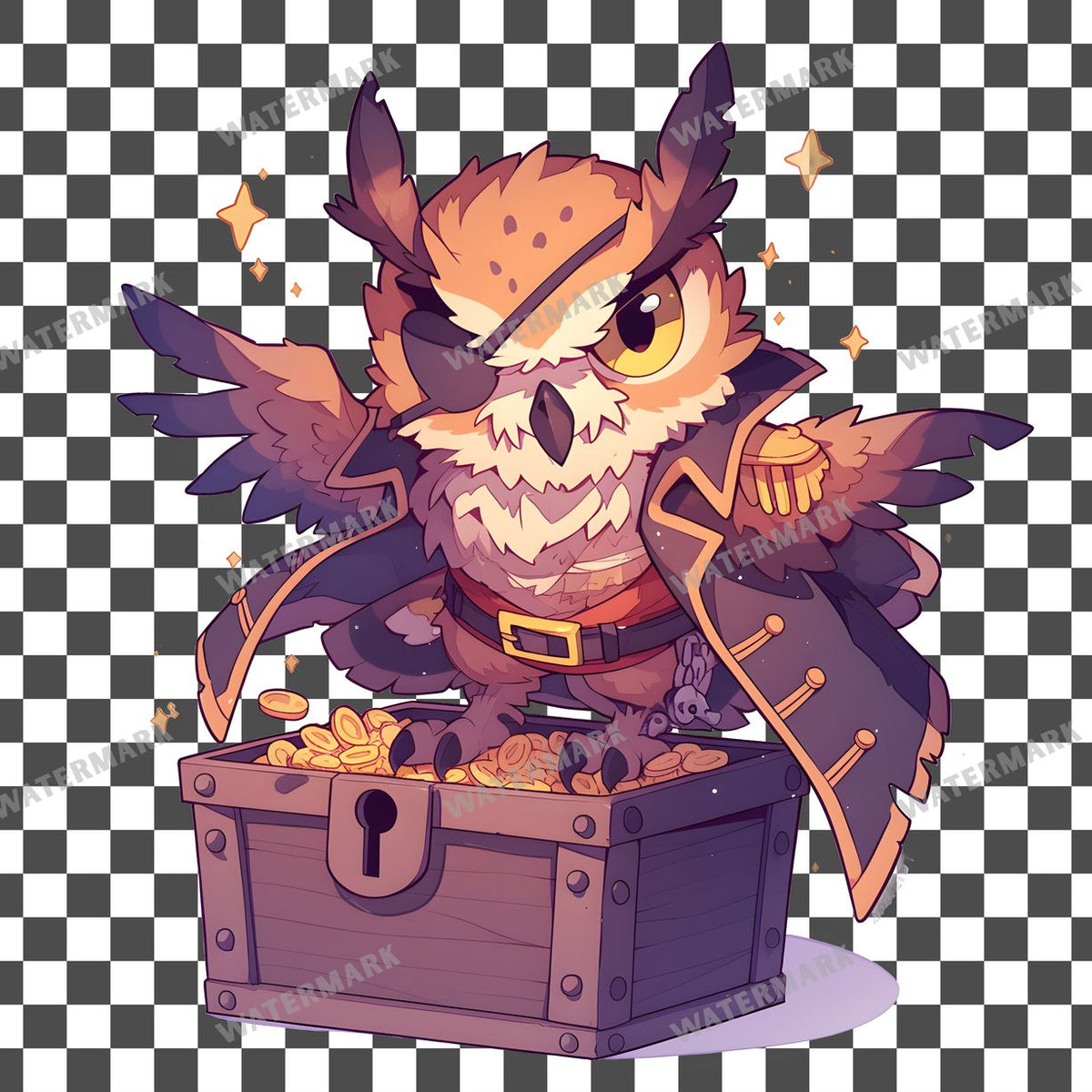 Chibi Pirate Clipart Pngs