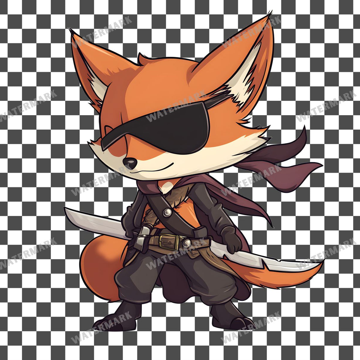 Chibi Pirate Clipart Pngs
