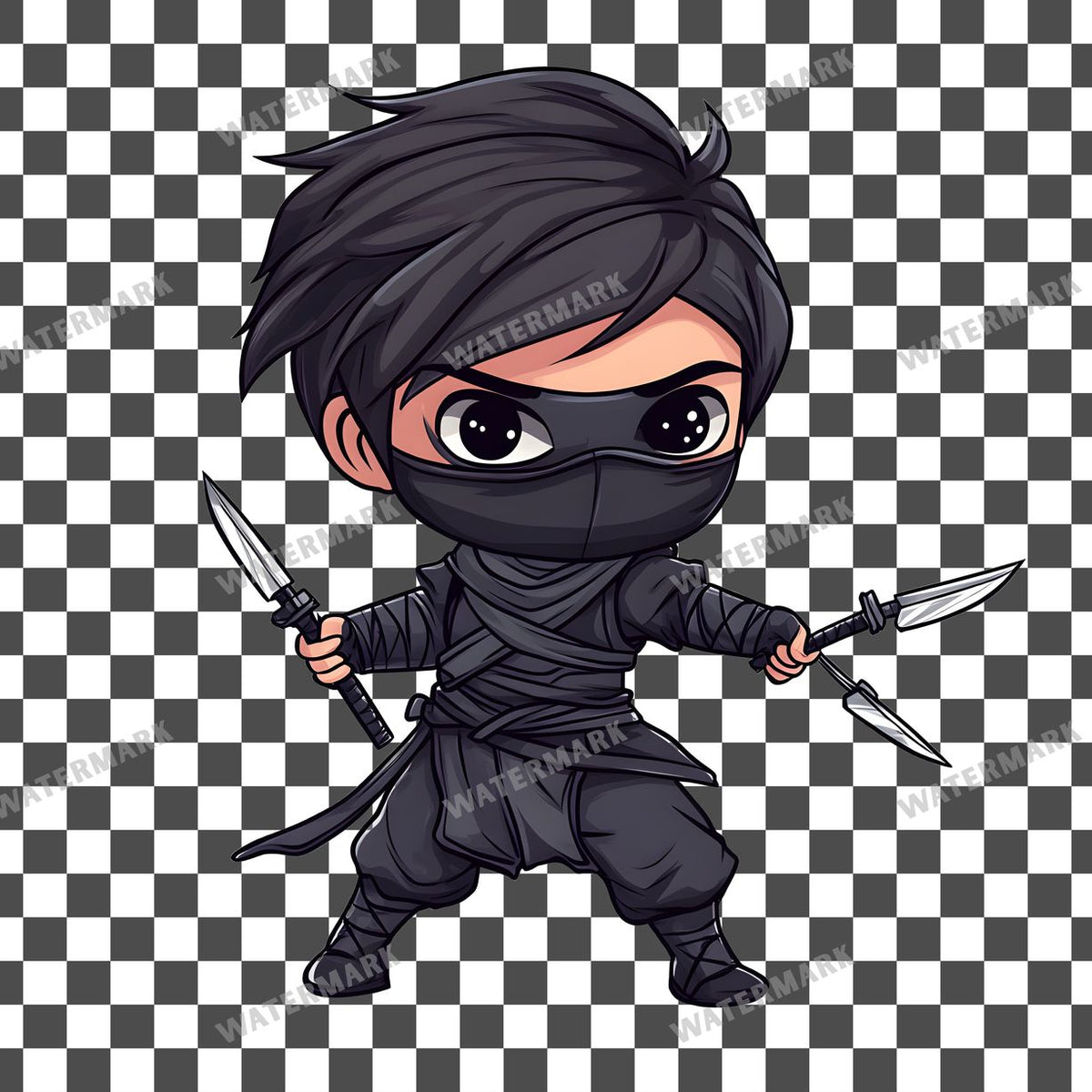 Chibi Shadow Clipart Pngs