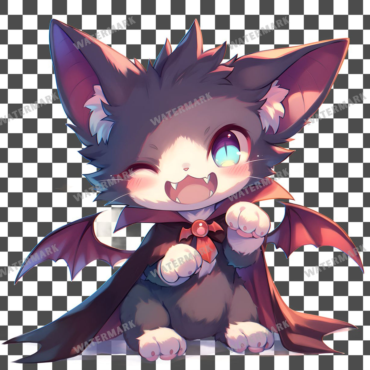 Chibi Vampire Clipart Pngs
