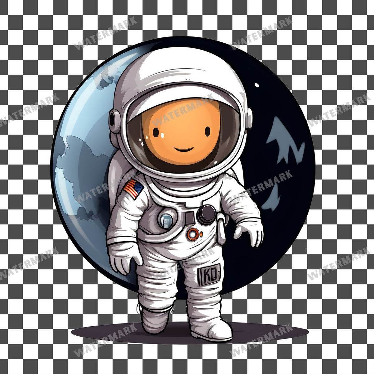 Chibiastronaut Clipart Pngs