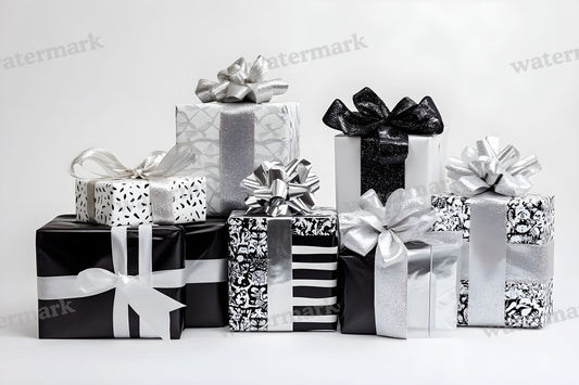 Christmas Gift Display Backdrop Images