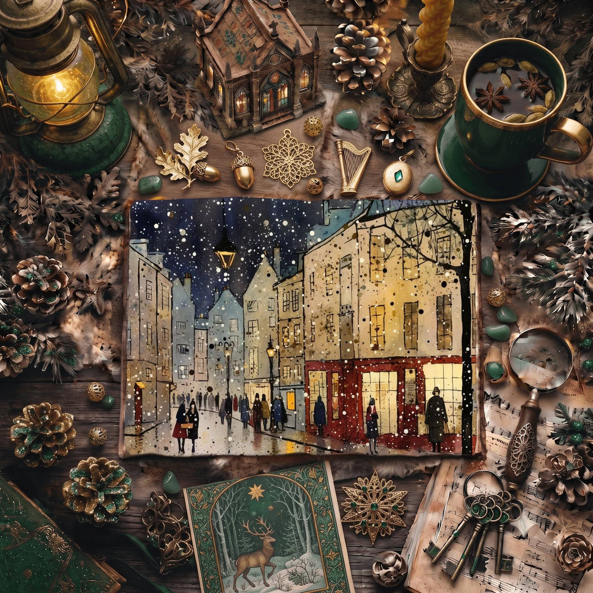 Christmas Digital Papers