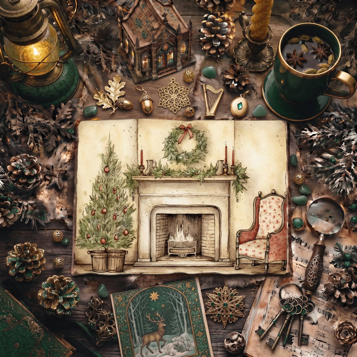 Christmas Digital Papers