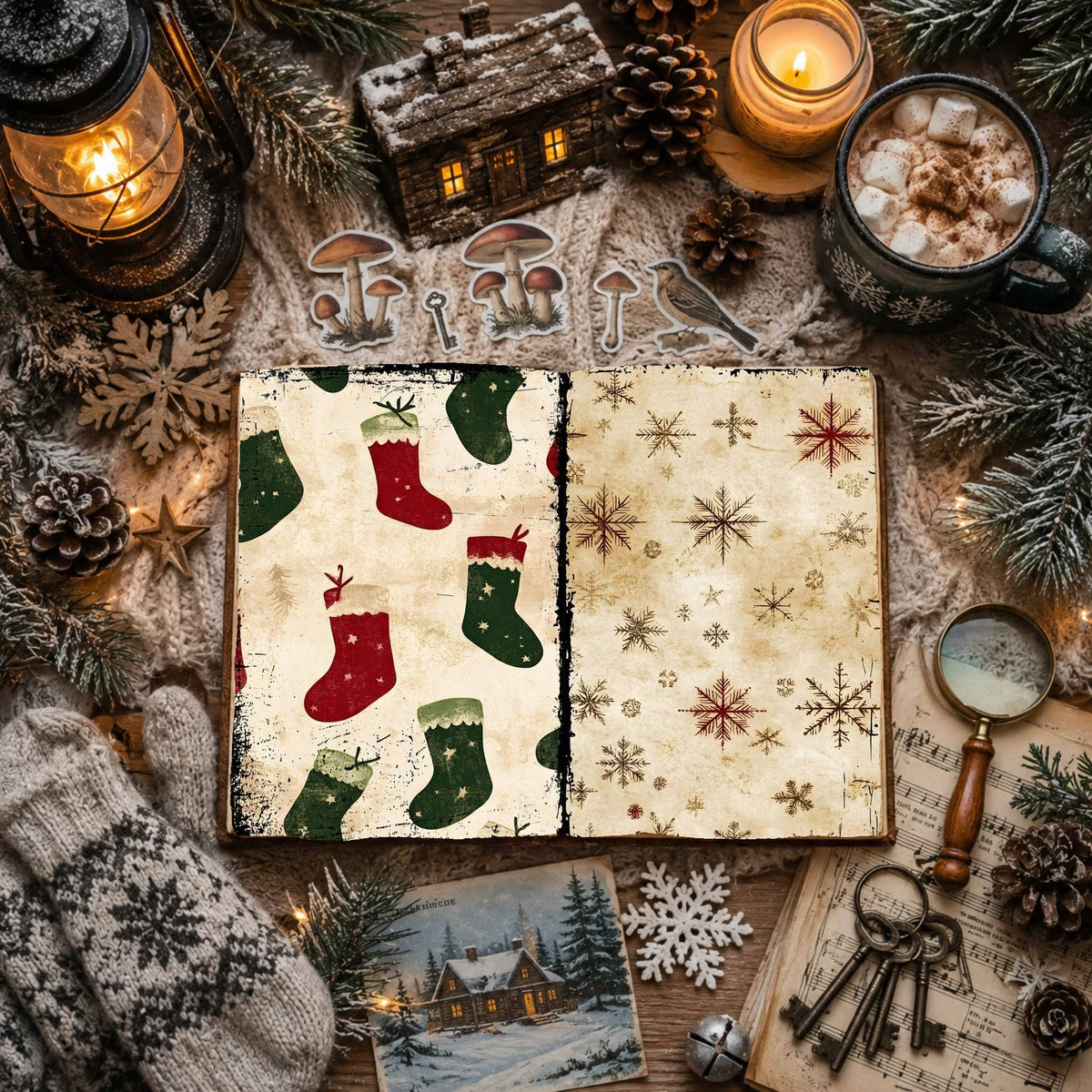 Christmas Digital Papers