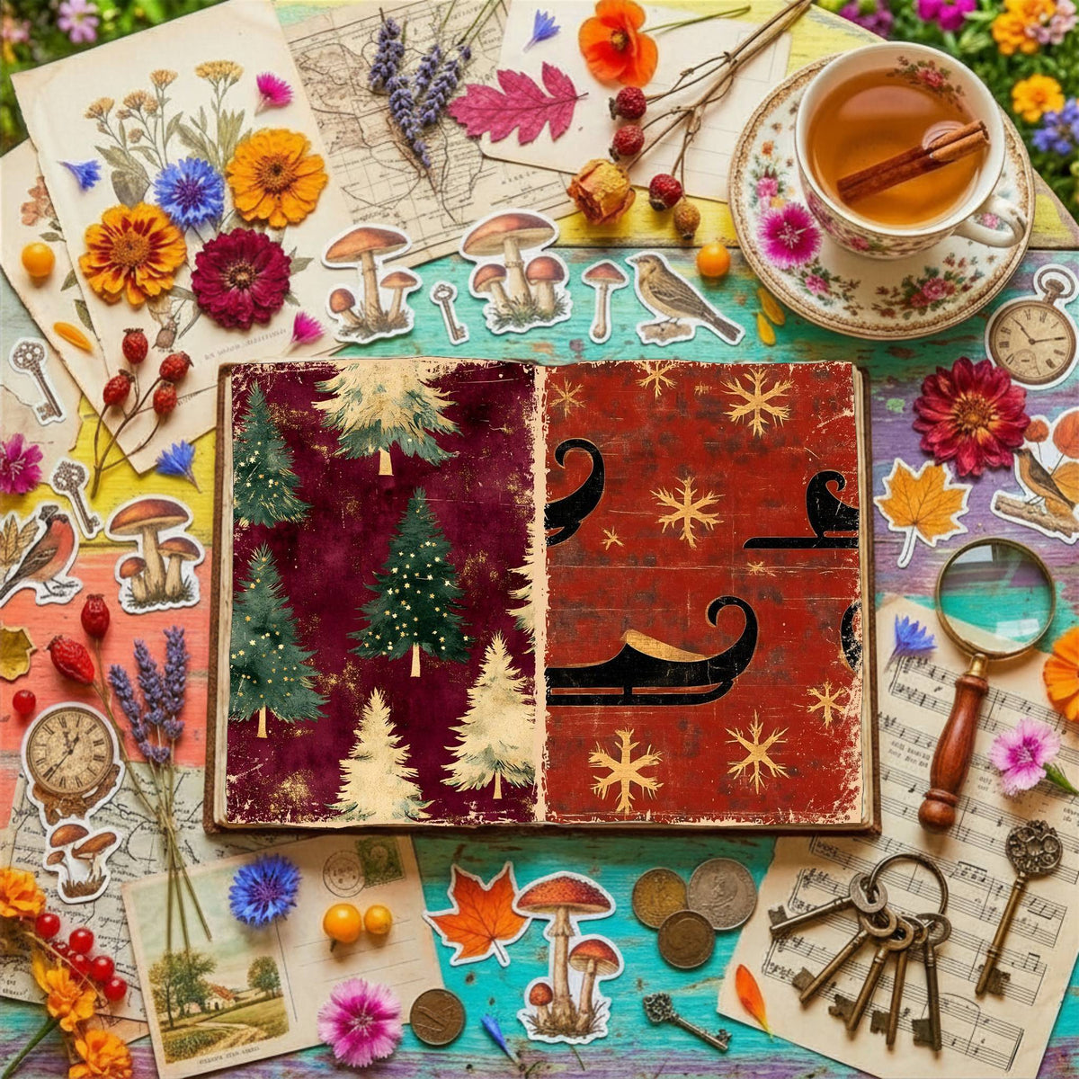 Christmas Digital Papers