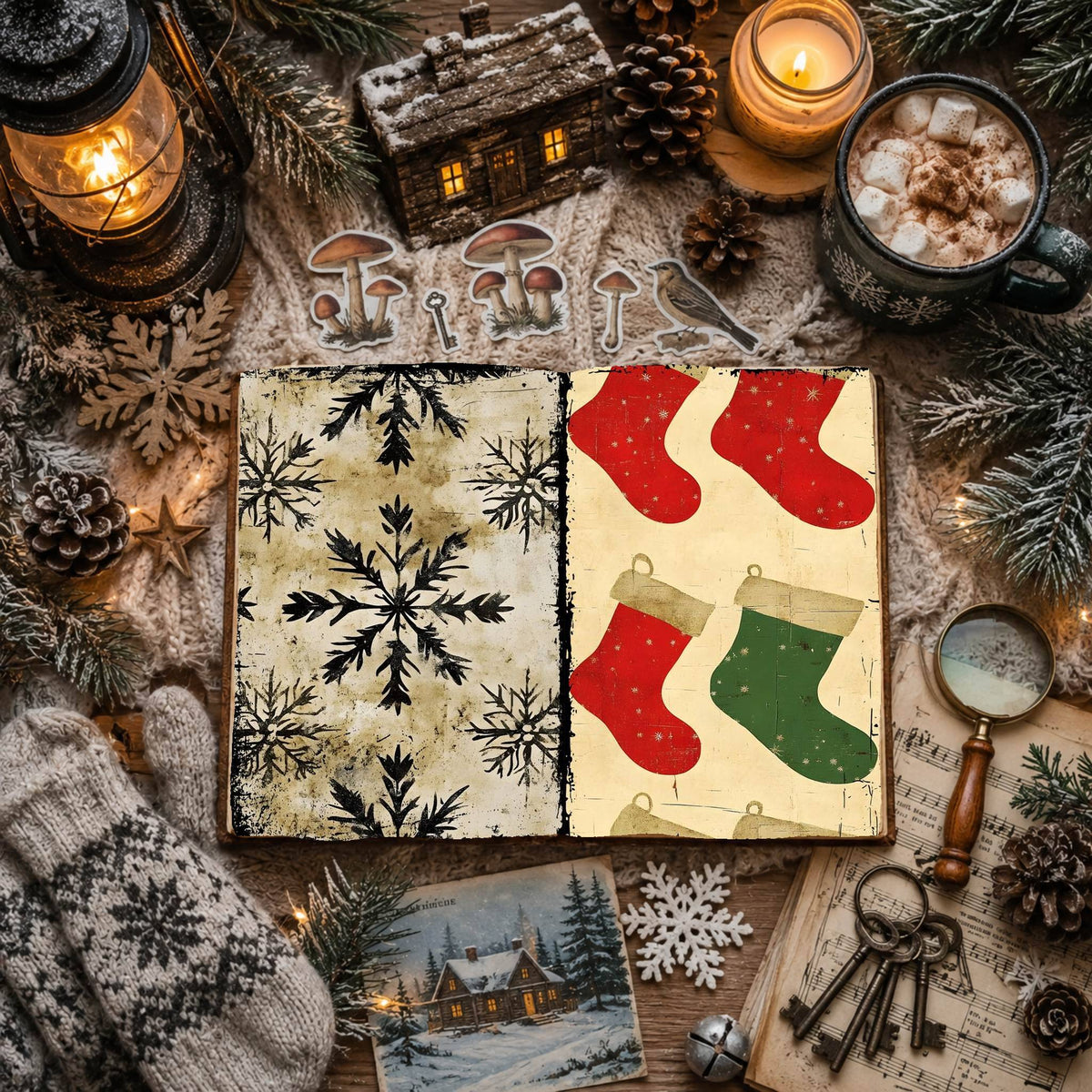 Christmas Digital Papers