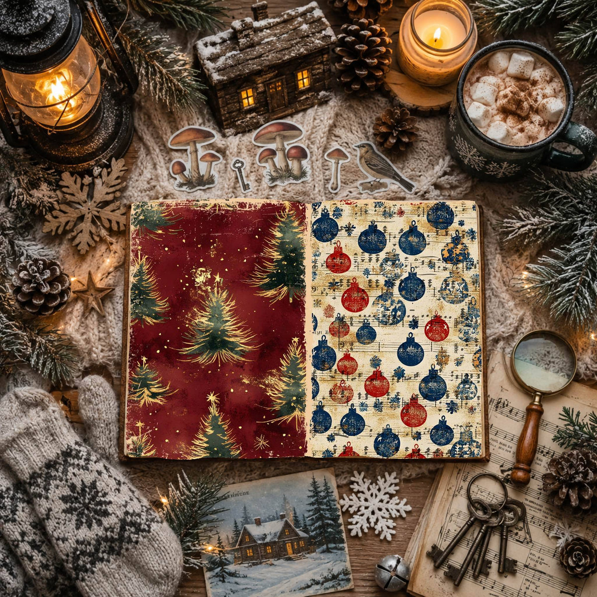 Christmas Digital Papers